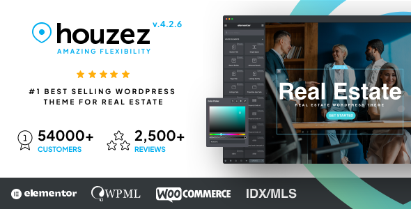 Houzez – Real Estate WordPress Theme 4.2.6