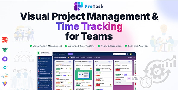 ProTask – Project Management & Time Tracking for Teams 1.7.8