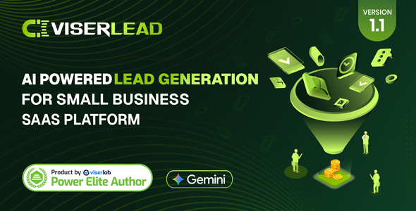 ViserLead – AI Powered Lead Generation for Small Business | SAAS Platform 1.1