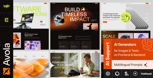 Avola – IT Buiness & Digital Company WordPress Theme