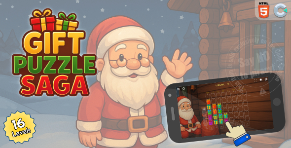 Gift Puzzle Saga – HTML5 Puzzle game