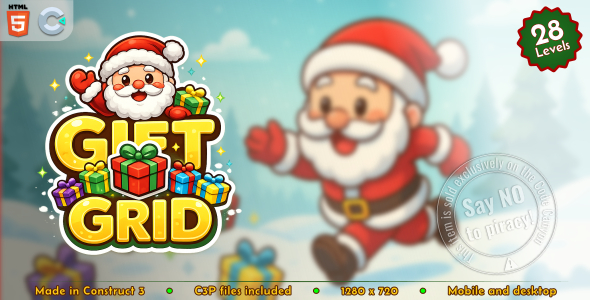 Gift Grid – HTML5 Casual game