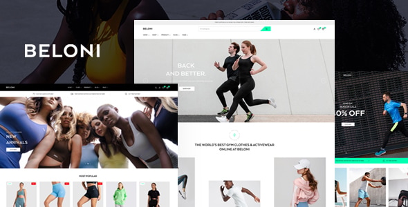 Beloni – Workout Wear WooCommerce WordPress Theme 1.2.4