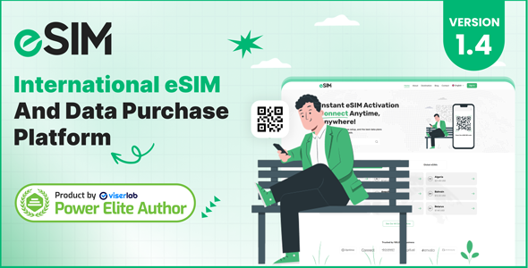 eSIM – International eSIM And Data Purchase Platform 1.4