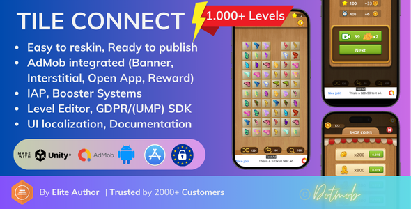 Tile Connect – Unity Complete Game