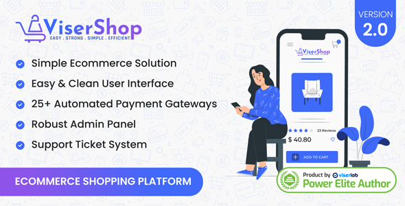 ViserShop – eCommerce Shopping Platform 2.0