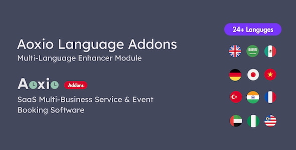Aoxio Language Addons – Multi-Language Enhancer Module