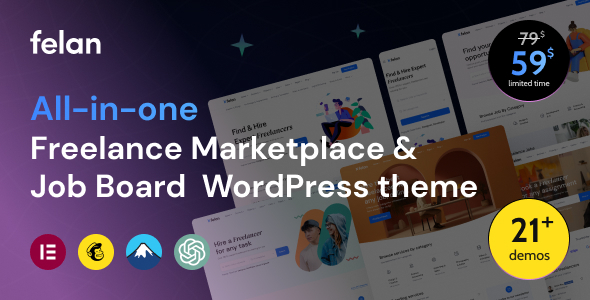Felan – Freelance Marketplace and Job Board WordPress Theme 1.1.6