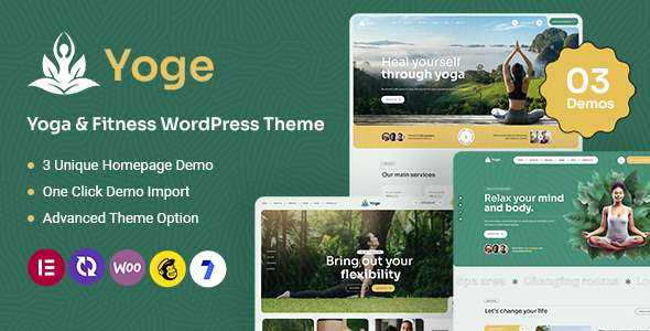 Yoge – Fitness and Yoga WordPress Theme 1.9