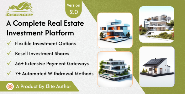 ChainCity – Real Estate Investment Platform 2.1