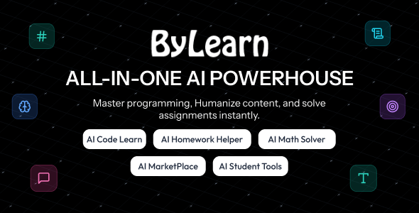 ByLearn – AI Learning & Content Platform SaaS