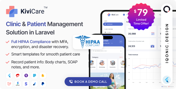 KiviCare(TM) – Best Clinic and Patient Management Flutter App 1.9.1