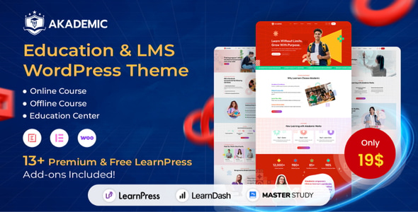 Akademic – Education LMS WordPress Theme