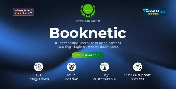 Booknetic – Appointment Booking & Appointment Scheduling & Calendar reservation 5.0.8