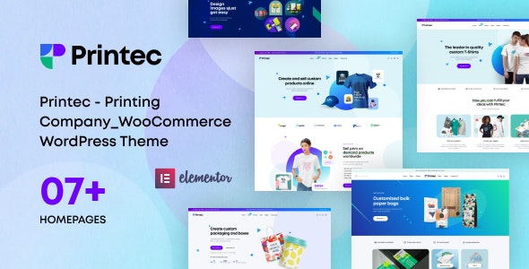 Printec – Printing Company WooCommerce WordPress Theme 1.4.0