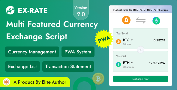 EX-RATE – A Complete Money Exchange PWA Solution