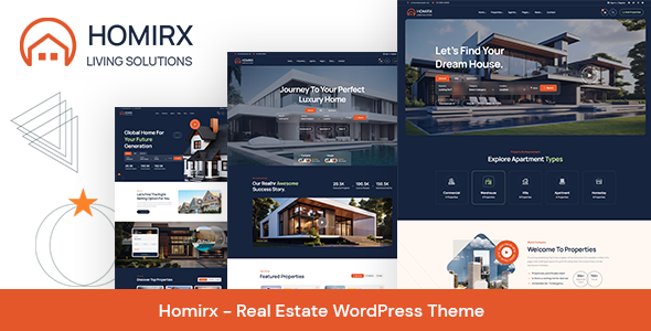 Homirx – Real Estate WordPress Theme 1.1.3