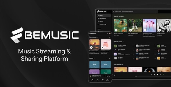 BeMusic – Music Streaming Engine 3.1.5
