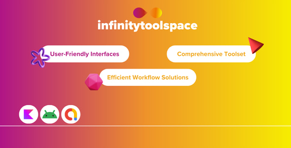 InfinityLab – Smart AI Tools, Image & Text Utilities, QR, OCR App (Kotlin + AdMob + AppLovin)