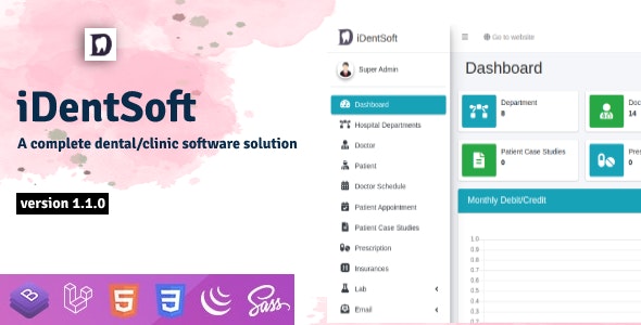 iDentSoft – Dental / Clinic Software Solution 2.0