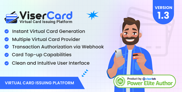 ViserCard – Virtual Card Issuing Platform 1.3