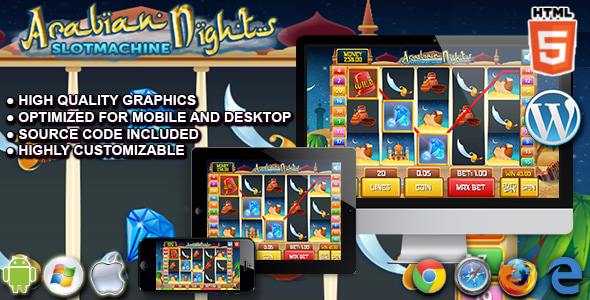 Slot Arabian – HTML5 Casino Game