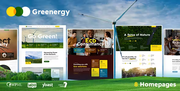 Greenergy – Ecology & Environment WordPress Theme 1.1.2