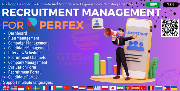 Recruitment Management module for Perfex CRM 1.2.6
