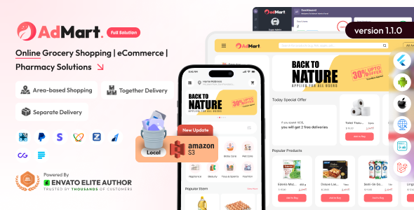 adMart – Online Grocery Shopping | eCommerce | Pharmacy Solutions 1.1