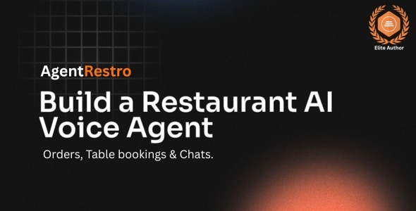 AgentRestro – AI Restaurant Management SaaS with Voice & Chat Ordering & Table Booking