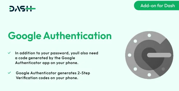 Google Authentication – Dash SaaS Add-on 5.0