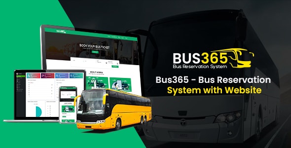 Bus365 – Bus Reservation System with Website 6.3