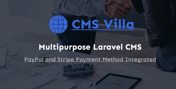 CMS Villa – Multipurpose Laravel Business Website 5.0