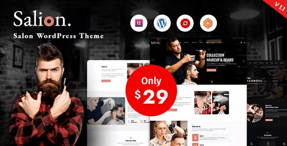 Salion – Hair Salon WordPress Theme 1.6.3