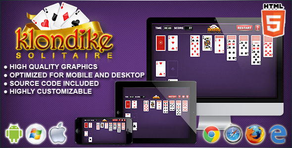 Klondike – HTML5 Solitaire Game