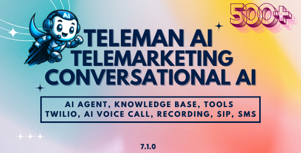 Teleman – Telemarketing & Voice Calling SaaS Application 7.1.0