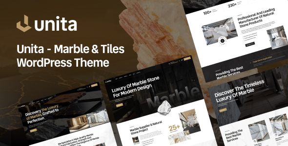 Unita – Marble & Tiles WordPress Theme