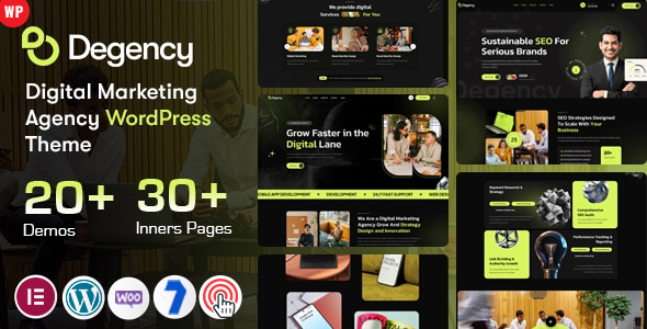 Degency – Digital Marketing Agency WordPress 3.0