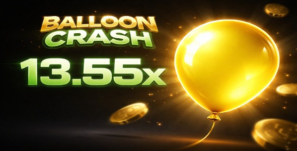 Balloon Crash – HTML5 Casino Game Tamplet