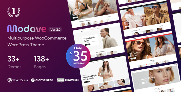 Modave – Ultimate Multipurpose WooCommerce WordPress Theme 2.6