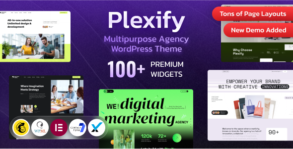Plexify | Creative Agency WordPress Theme 1.1