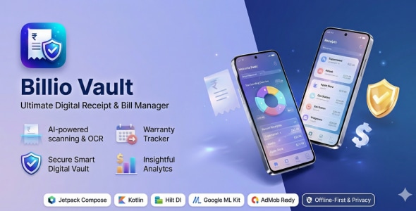 Billio Vault – Premium Android Bill & Warranty Manager