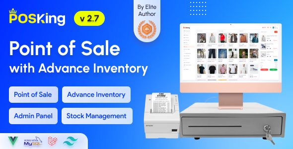 PosKing – Point Of Sale System with Inventory Management | Retail Business ERP 2.7