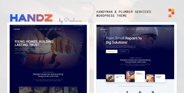 Handz – Handyman & Plumber Repair WordPress Theme