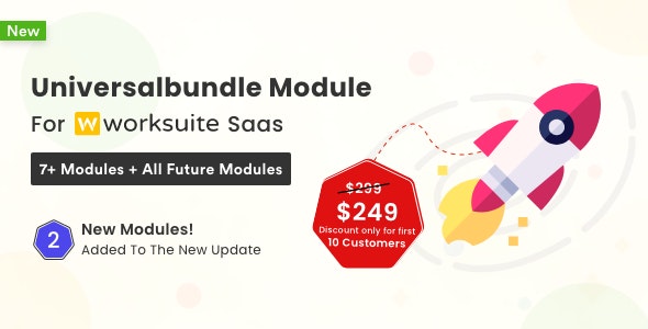 Universal Modules Bundle for Worksuite SAAS 2.0.05
