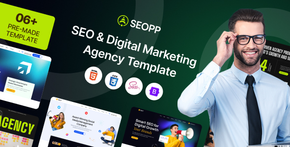 SEOPP – SEO & Digital Marketing Agency HTML Template