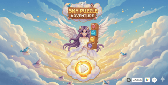 Sky Puzzle Adventure (Admob + GDPR + Android Studio)