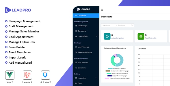 LeadPro – Lead Management CRM