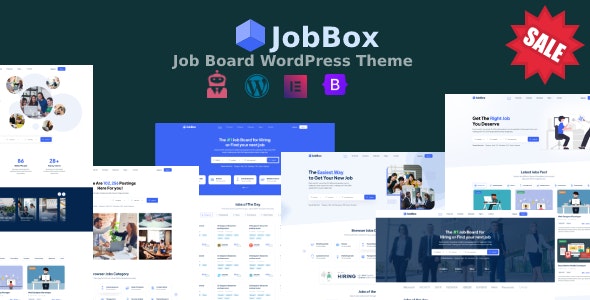 JobBox – Job Board & Career Portal Recruitment Agency WordPress Theme 1.4.0