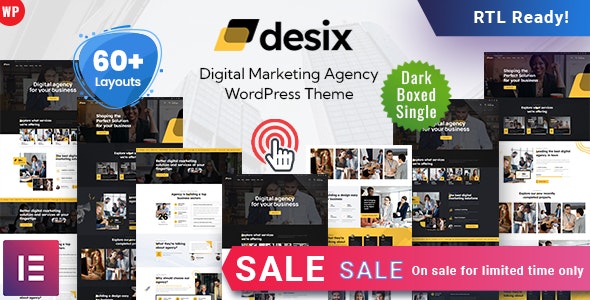 Desix – Digital Agency WordPress 6.0